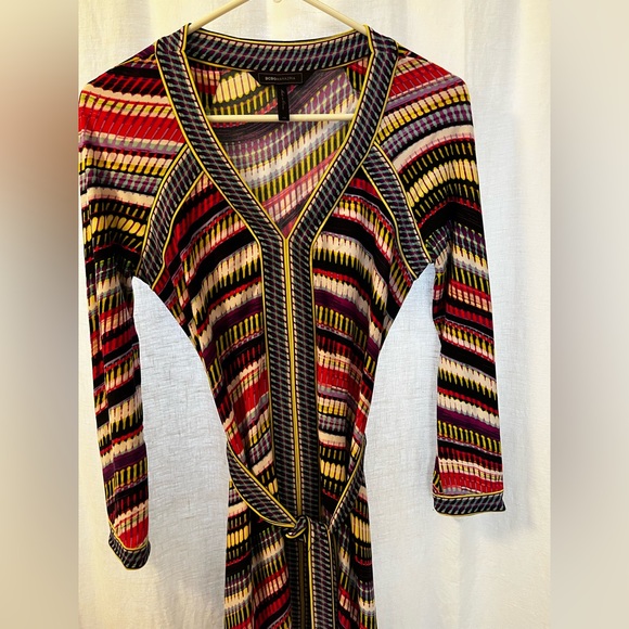 BCBG MaxAzaria, brightly colored, printed dress - Picture 5 of 10